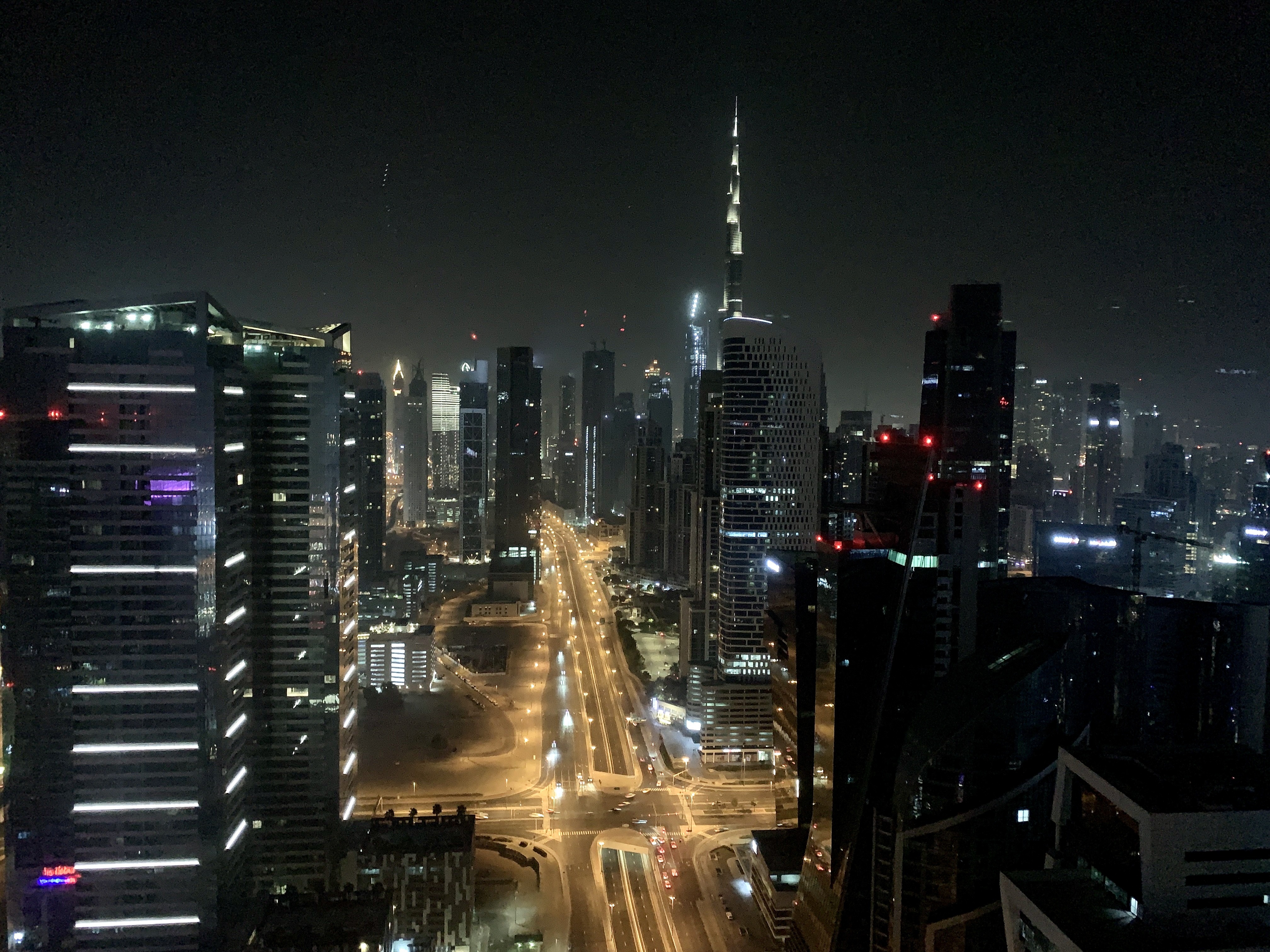 sheikh zayed road, dubai, uae