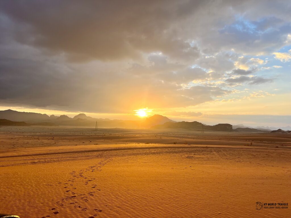 Planning a trip to Jordan wadi rum sunset