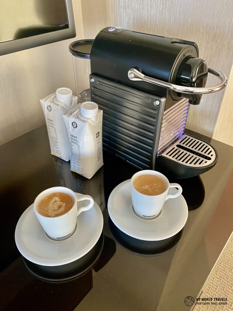 Hotel Arts Barcelona coffee machine