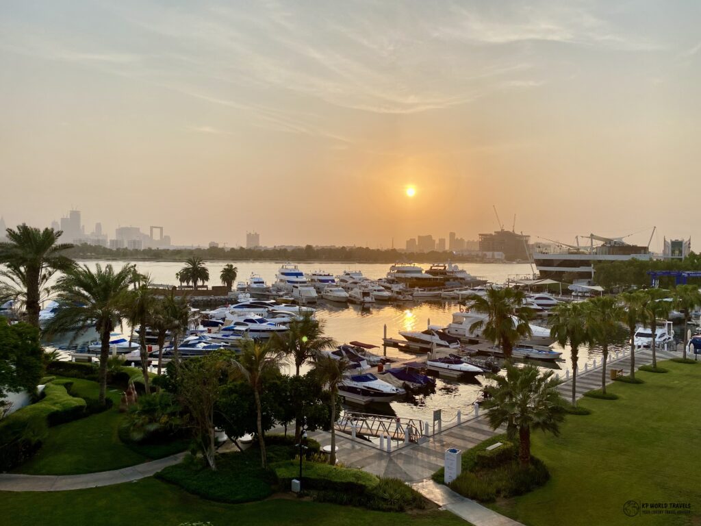 Park Hyatt Dubai sunset views