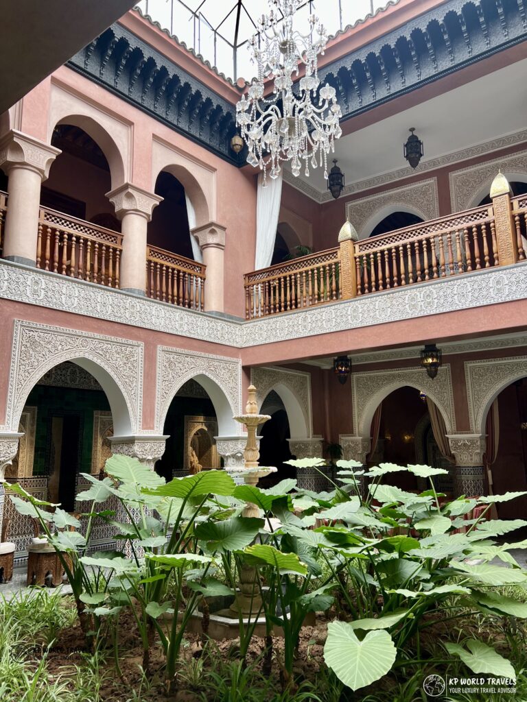 la sultana marrakech sitting area