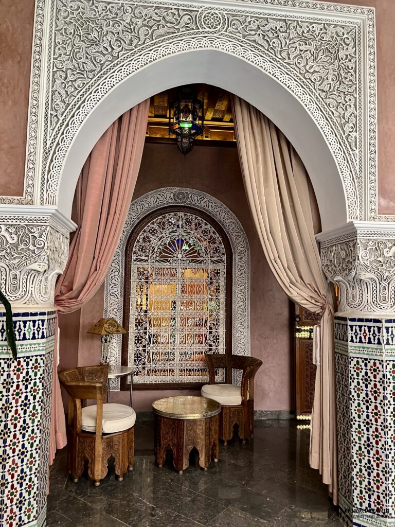 la sultana marrakech sitting area