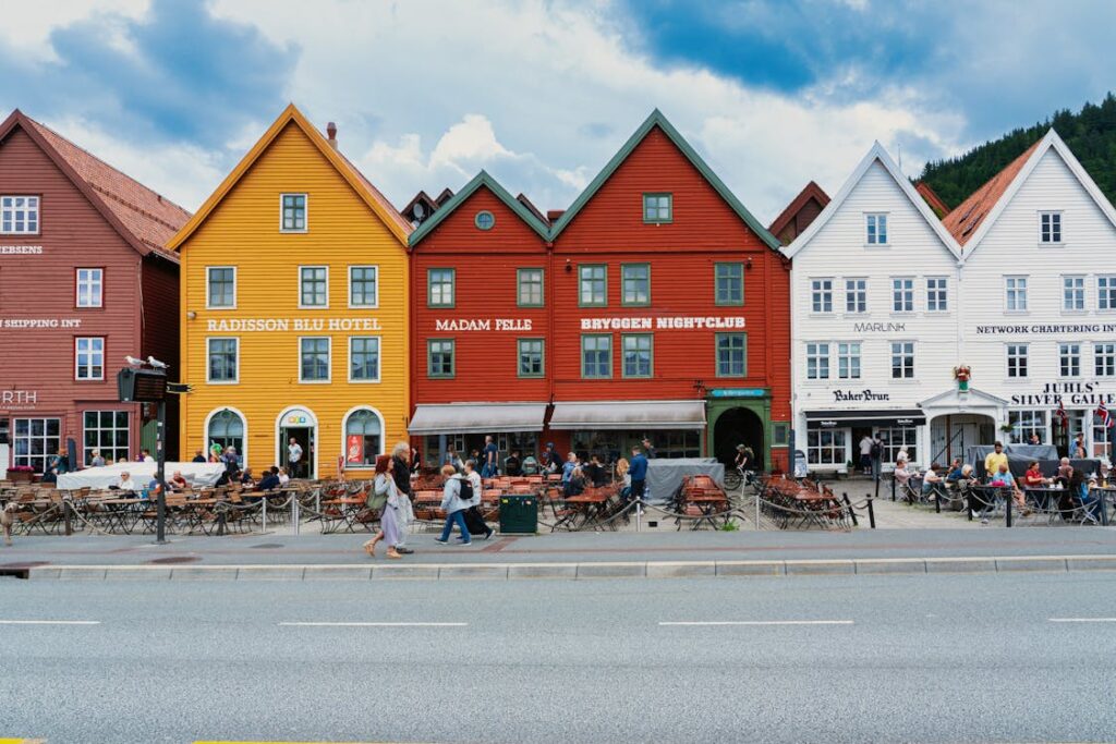 Bryggen - Road trip from Oslo to Bergen