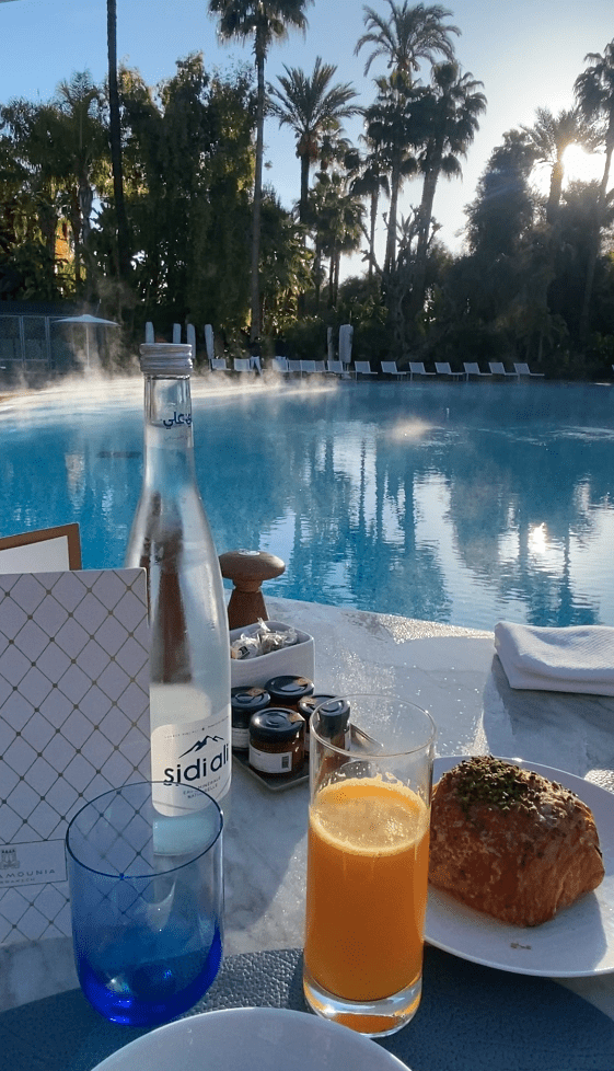 La Mamounia Breakfast