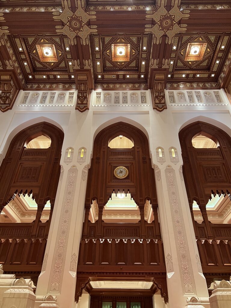 things to do in muscat - royal opera house