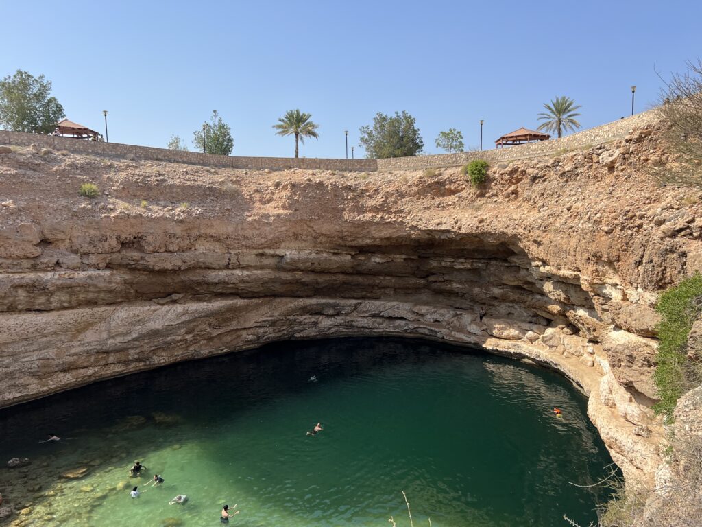 things to do in muscat - bimmah sink hole