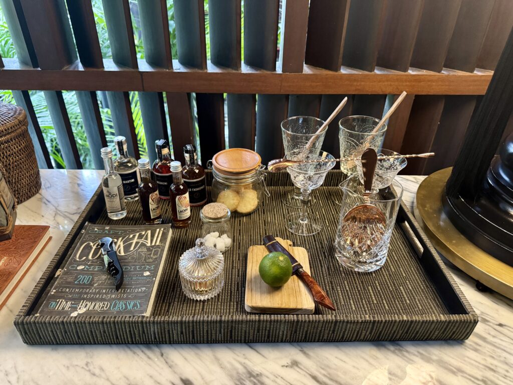 Rosewood Luang Prabang Mini Bar