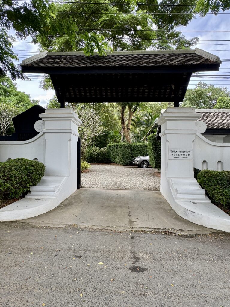 Rosewood Luang Prabang Entrance