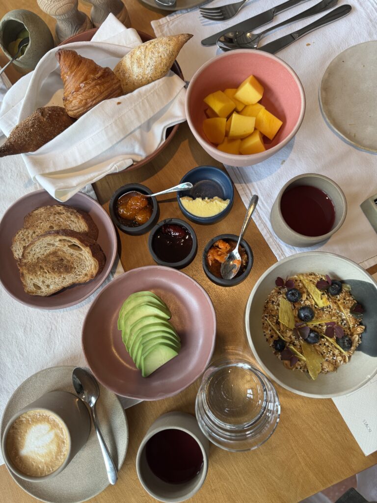 Palacio Nazarenas Breakfast at Mauka